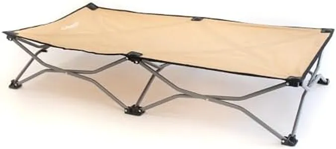 Carlson Pet Products Large Portable Pup Travel Pet Bed, Tan