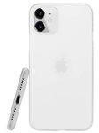 EGOTUDE Ultra Thin Matte Anti Scratch Slim Fit Back Cover Case for iPhone 11, (Plastic, White)