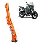 Grandbiker moto jack for bike chain maintenance, cleaning, Puncture Check Assistance,Portable & Adjustable Jack for Dominar 400 (Orange)