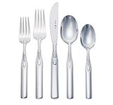 Zwilling J.A. Henckels Rapture 45 Piece Stainless Steel Flatware Set - Lasting Silver Lustre, Monobloc, 22555-345