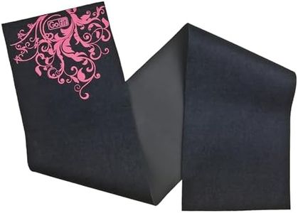 GoFit Women’s Neoprene Waist Trimmer for Abdominal Toning, Slimming Belt, Adjustable Velcro Closure, Heat Retention for Weight Loss, Back/Core Support, Regular Size Fits Waist Up to 37 Inches, Black