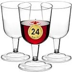 DecorRack 24 Wine Glasses, 6 Oz -BP