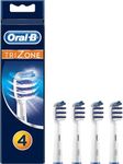 Oral-B Trizone Head, Pack of 4, White, Old