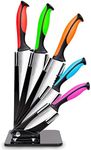 Kitchen Knife Block Set with Colour