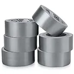 Lockport Silver Duct Tape - 6 Roll 