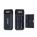2024 XTAR PB2SL USB C Charger for 18650 Battery Protected 21700 Charger Two-Way Radios Battery Charger (Not Included Battery)