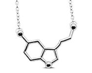 Serebra Jewelry Serotonin Molecule 