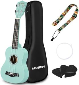 MOSEN 21 Inch Soprano Ukulele For Girls & Beginners