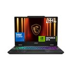 MSI Cyborg 15, Intel Series 2 Core 7 240H, 40cm FHD 144Hz Gaming Laptop (16GB/1TB NVMe SSD/Windows 11 Home/NVIDIA GeForce RTX 5060, GDDR7 8GB/Translucent Black/2.1Kg) B2RWFKG-215IN