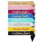 Party to Be Personalized Sash Custo