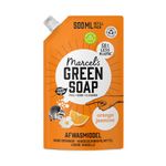 Marcel's Green Soap Washing-up Liquid Refill - Orange & Jasmine - Dishwashing Liquid - Saves 56% of plastic - Eco friendly - 100% Vegan - 100% Recycled Plastic - 97% Biodegradable - 500 ML