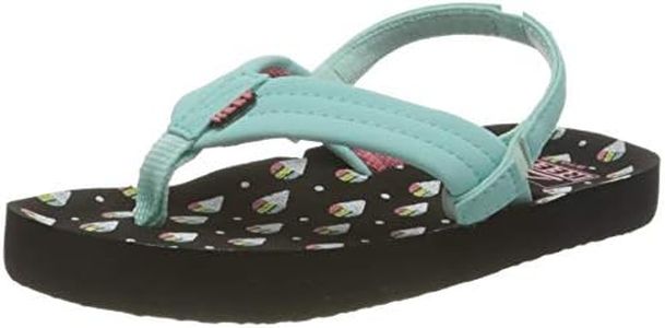 Reef Girls Little Ahi Flip Flops, Snow Cone, 21/22 EU