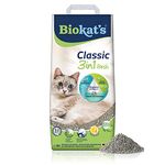 Biokatʼs Classic Fresh 3in1 with spring fragrance - Clumping cat litter with 3 different grain sizes - 1 bag (1 x 10 L)