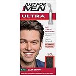 Just For Men Ultra Dark Brown Ammonia Free Hair Colour Dye, No Mix Comb-In Applicator to Comb Away The Greys, Ammonia & Peroxide Free – A45