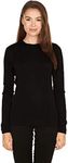 Minus33 100% Merino Wool Base Layer Midweight Black Crew Neck XXL