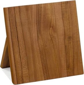 Manada Folding Teak Magnetic Knife Storage Block