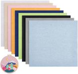 BENECREAT 18 Sheets 9 Colors Square