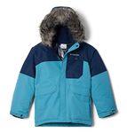 Columbia Youth Boys Nordic Strider Jacket, Shasta/Collegiate Navy, Large