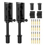 Barrel Bolt Latch, Sliding Bolt Gate Lock Door Latches Hardware, 7.7 Inch Heavy Duty Solid 304 Stainless Stee Door Lock for Fence/Wooden/Barn Door/Yard Door/Interior Door Latch