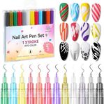Born Pretty 12 Colors Nail Art Pens