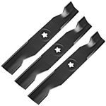 Fourtry Replacement 173920 High Lift Mower Blades, Compatible with 48" Cut Craftsman Hu sqvarna Pou LAN GTH YTH 2148 2448 Lawn Mower, Replace for 180054 532180054 532173920 PP24005, 3 PACK