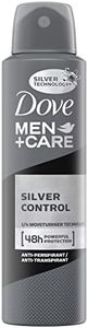 Dove Men+Care Silver Control Body Spray for Men, 150 ml