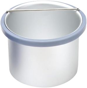 Satin Smooth Empty Metal Wax Pot Can - Reusable Wax Warmer Container Insert for Hard Wax, Soft Wax, and Paraffin Wax
