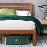 ZINUS Leah Bamboo Platform Bed Fram