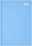 Star Note 2025 A4 Week to View Diary Planner Daily Organiser - Sky Blue