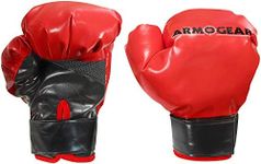 ArmoGear Kids Boxing Gloves with Easy Closure | Fits Kids & Teens | Cushion Pillow Like Fill for Play Fighting & Boxing