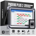 TOPDON Car Diagnostic Tool Phoenix Plus Advanced ECU Coding, OE-level all System Diagnostic Scanner with 41+ Reset Service, Guided Function, Bi-Directional scan tool, FCA AutoAuth, Android 10.0