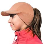 GADIEMKENSD Winter Fleece Hats Reflective Ponytail Hat for Women Baseball Caps with Earflap Drop Down Ear Warmer Men Skull Cap Beanie with Visor Cold Hat for Outdoor Hiking Running Snowboarding Orange