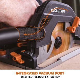 Evolution 185mm Circular Saw – R185CCSX Power Tool