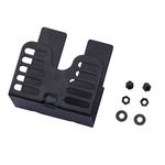 Onlyfire Universal Barbecue Grill 3 Inch Slide Rotisserie Motor Bracket, Black