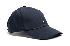 Tommy Hilfiger - Mens Baseball Cap - Cotton Classic Baseball Cap - TH Embroidered Logo - Adjustable Fastening - Men's Baseball Caps - Midnight