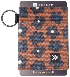 Thread Wallets Ultra Slim Minimalist Card Holder Wallet for Men and Women (Wylde, One Size)