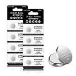 CR1632 Button Cell 3V Lithium Button Cells CR 1632 Batteries Pack of 8 (1632-8p)