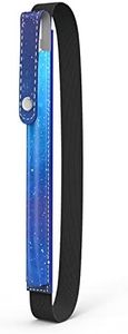 MoKo Pencil Case for Apple Pencil Pro, Apple Pencil 1st/2nd Gen, Apple Pencil (USB-C), PU for iPad Pencil with Buckle and Elastic Band Attached to iPad Case, Blue Star