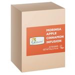 Grenera Moringa Apple Cinnamon Infusion Tea 25 Bags | Caffeine Free, Made With Organically Grown Moringa Leaf