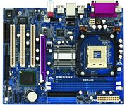 ASRock P4I65GV mATX Motherboard: mATX S478,/Intel 865GV chipset,/DDR,/AGP,/3PCI,/SATA,/ VideoSnd/ LAN