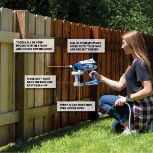 Graco TrueCoat 360 Paint Sprayer – Handheld Electric Spray Gun