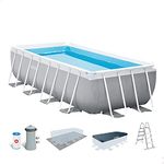 Intex 16Ft X 8Ft X 42In Prism Frame Rectangular Pool Set