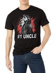 Disney Villains Uncle Scar Young Men's Short Sleeve Tee Shirt, Black, X-Large