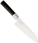 Kai Europe KS6716S Kai Wasabi Black Santoku Knife, 6.5 Inch, 6716S, Steel