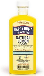 Happy Home Natural Lemon Flavor, Non-Alcoholic, Certified Kosher, 7 oz.