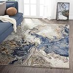 LUXE WEAVERS Marble Swirl Abstract 