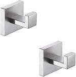 TASTOS Bath Towel Hooks Brushed Nic