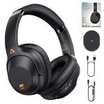 Ankbit E500Pro+ LDAC Hybrid Active Noise Cancelling Headphones 2024 Upgraded Version,Aptx Low Latency Over Ear Headphones for Hi-Res Audio Deep Bass 90H Playtime