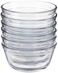 Anchor Hocking Glass Food Prep and Mixing Bowls, 1 Quart (Set of 6), Clear -,81573L11