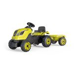 SMOBY 7600710130 FARMER XL GREEN TRACTOR AND TRAILER